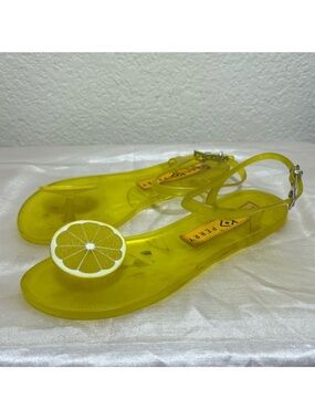 Katy Perry The Geli Sandal Lemon Yellow Size 8